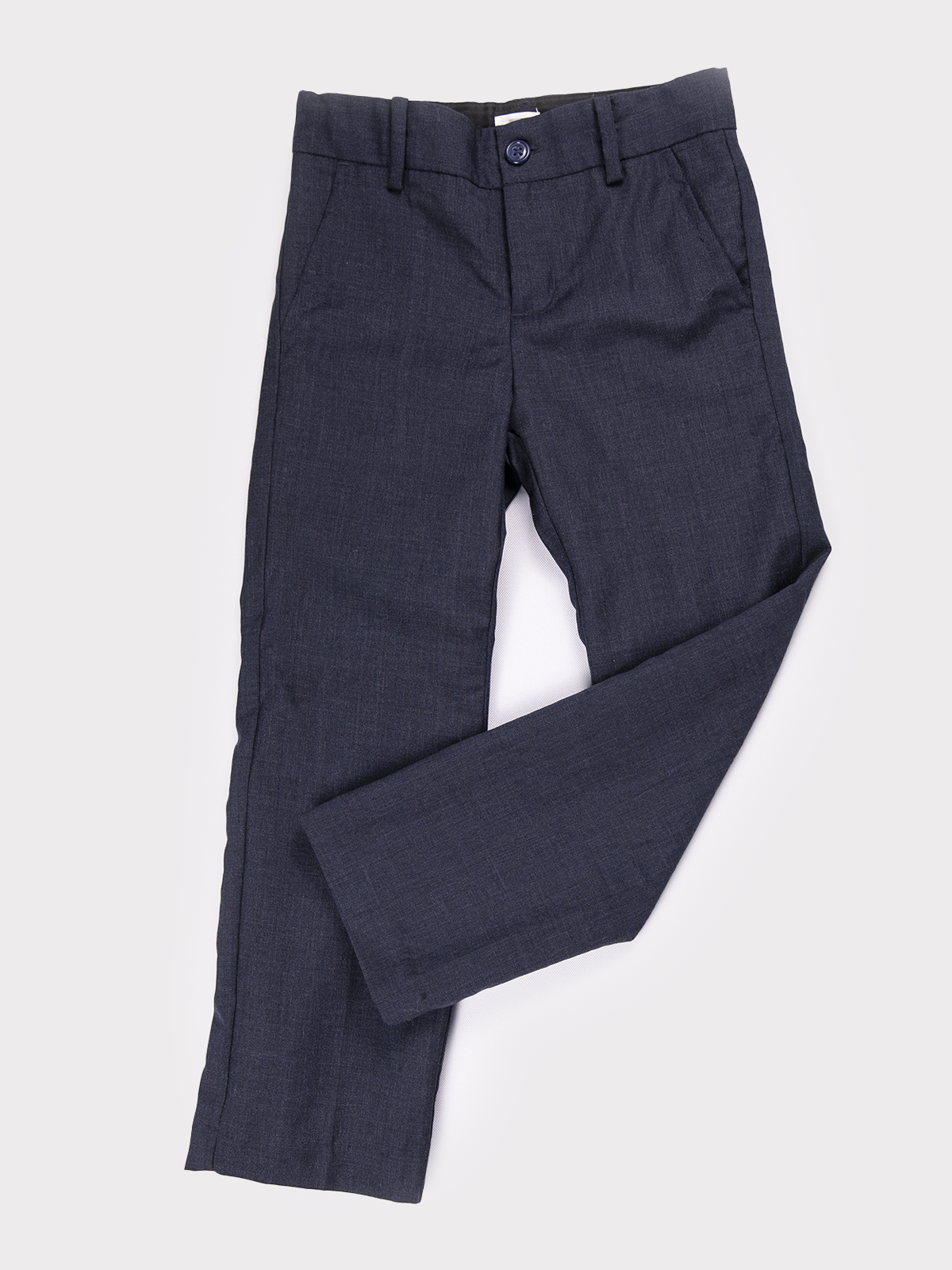 Navy Slim-fit Trousers