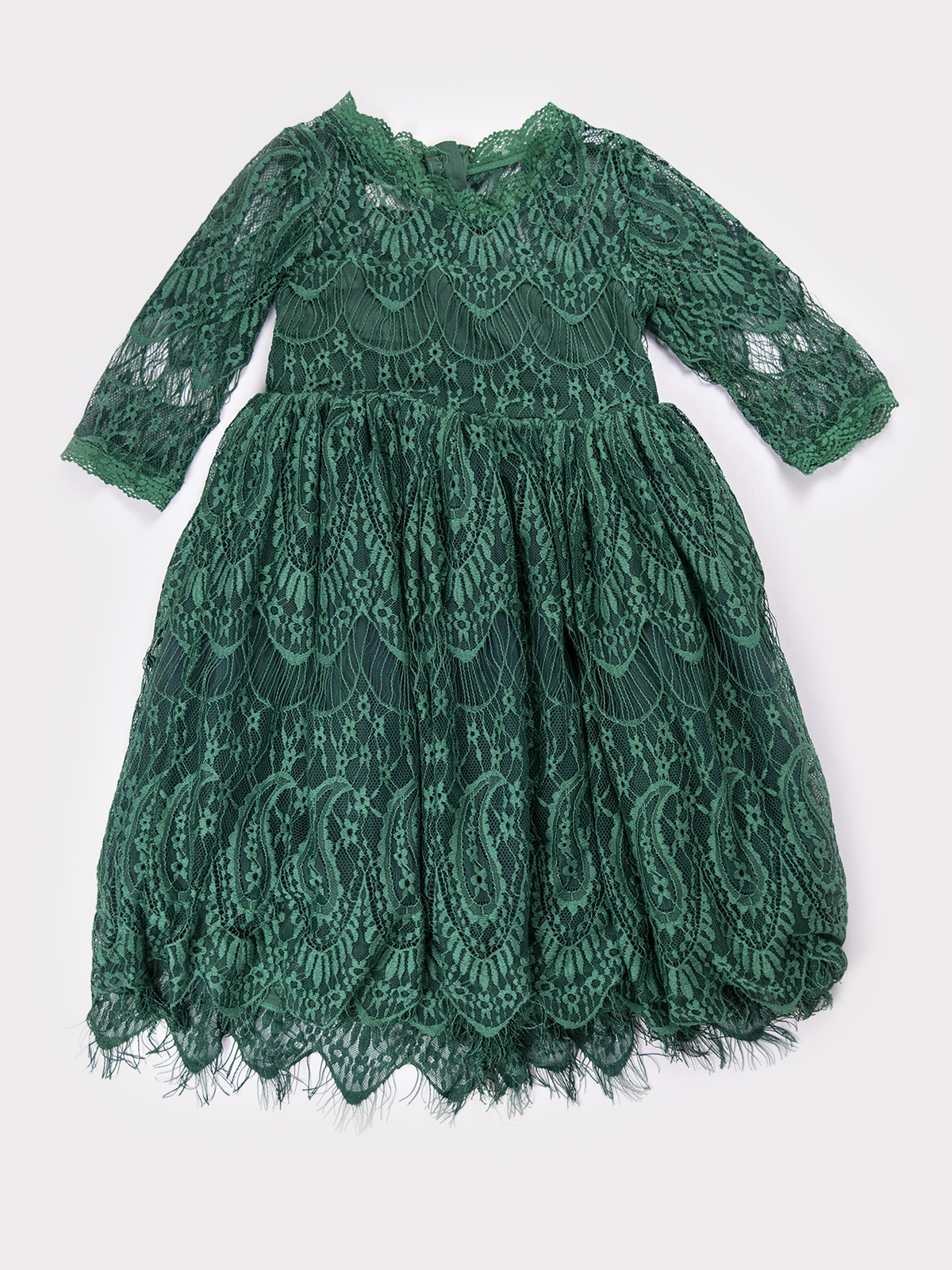 Green Lace Dress