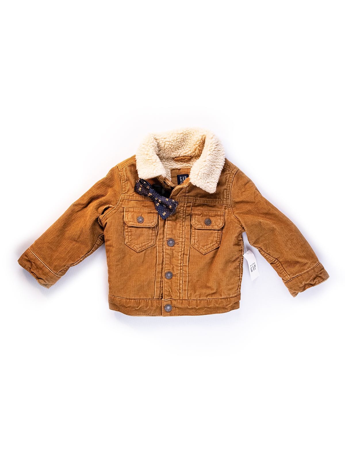 Gap Jacket with Faux-Shearling Collar