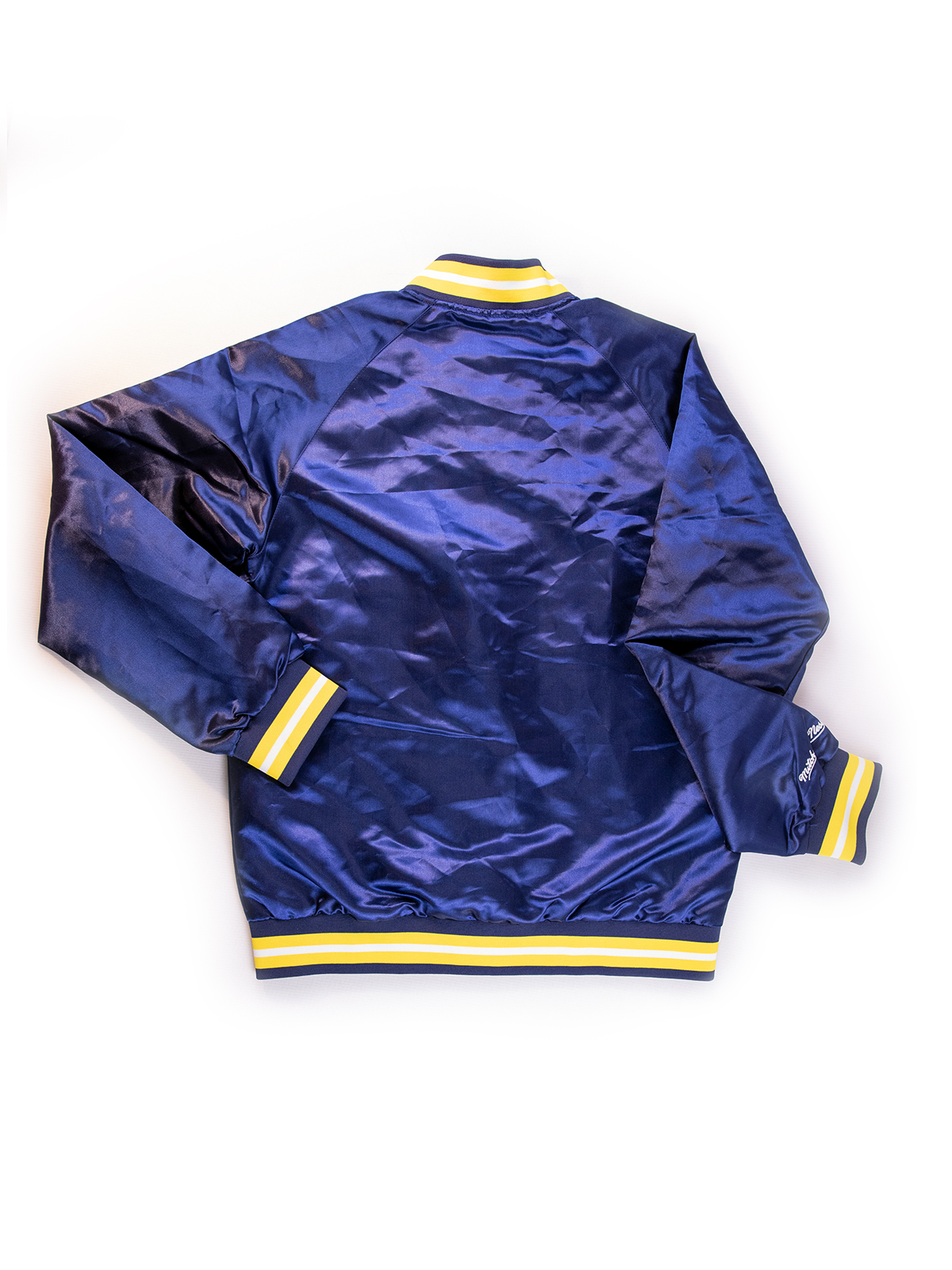 College Vault Mitchell & Ness Michigan Pullover Jacket