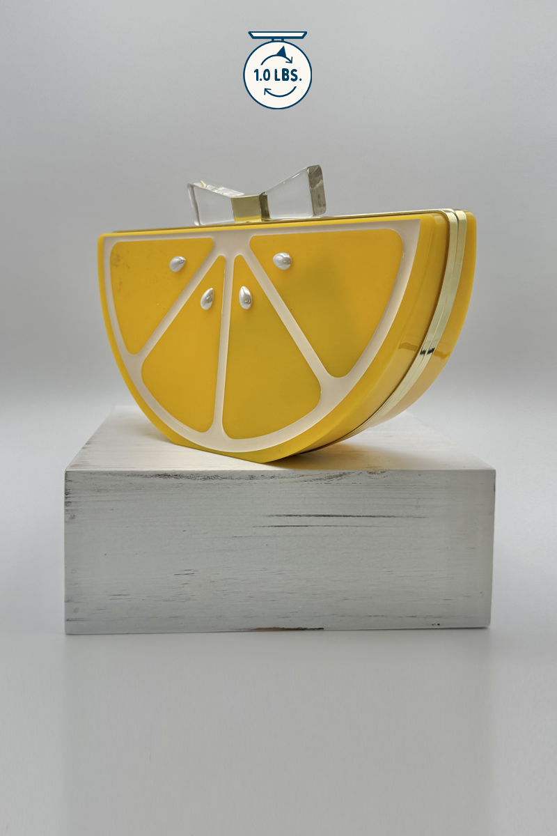 Lemon Wedge Clutch